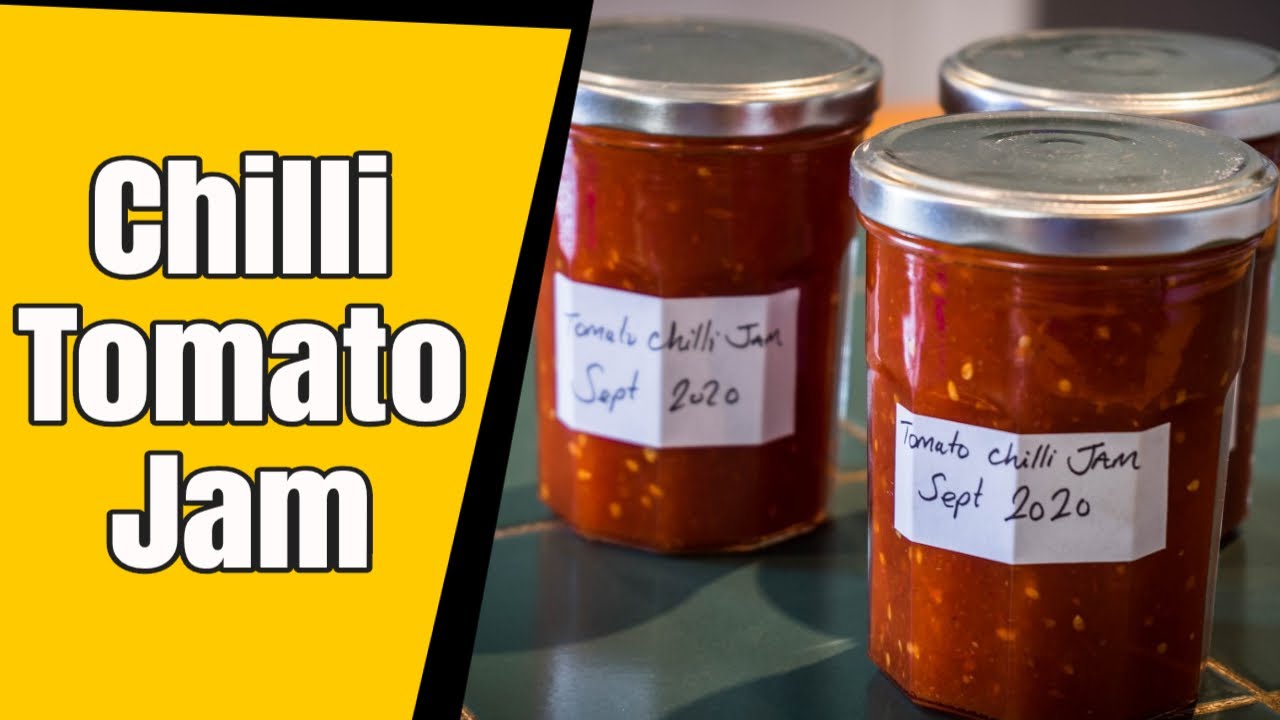 Chilli Tomato Jam - How to make at home.