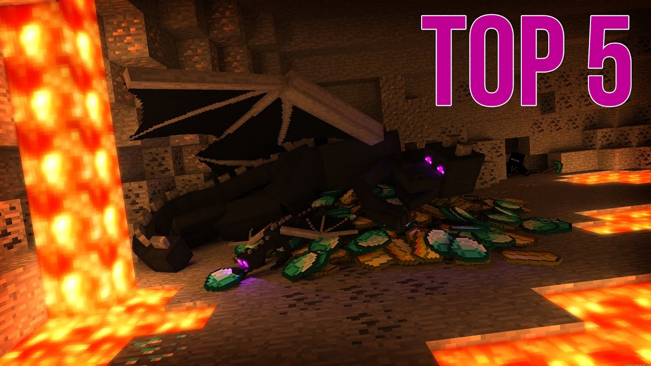 Top 5 Ender Dragon Minecraft Animations