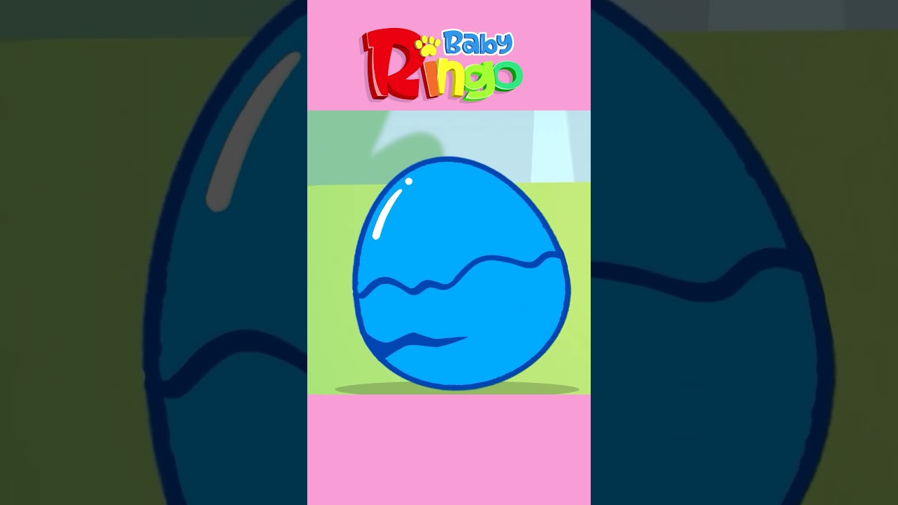 Dino Surprise Egg | Crack Crack Crack #babyringo #funnysongs #shorts