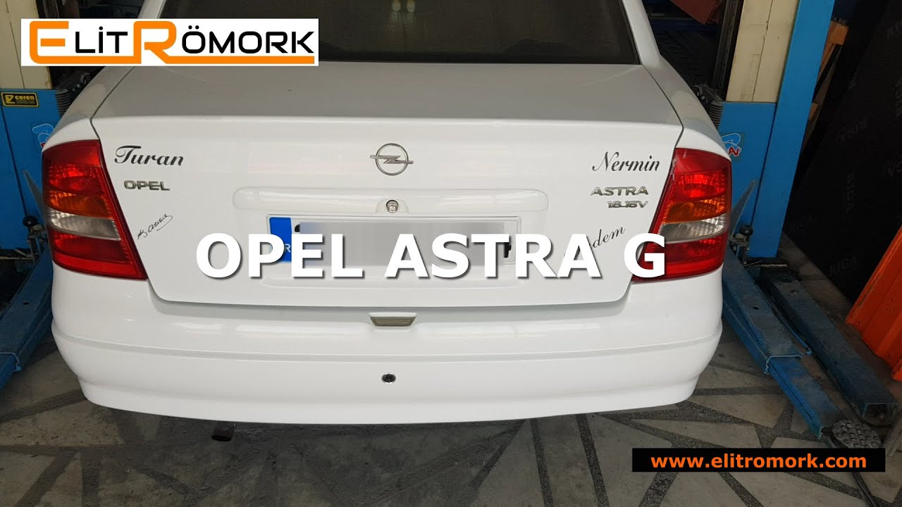 Opel Astra G Çeki Demiri Montajı - Elit Römork