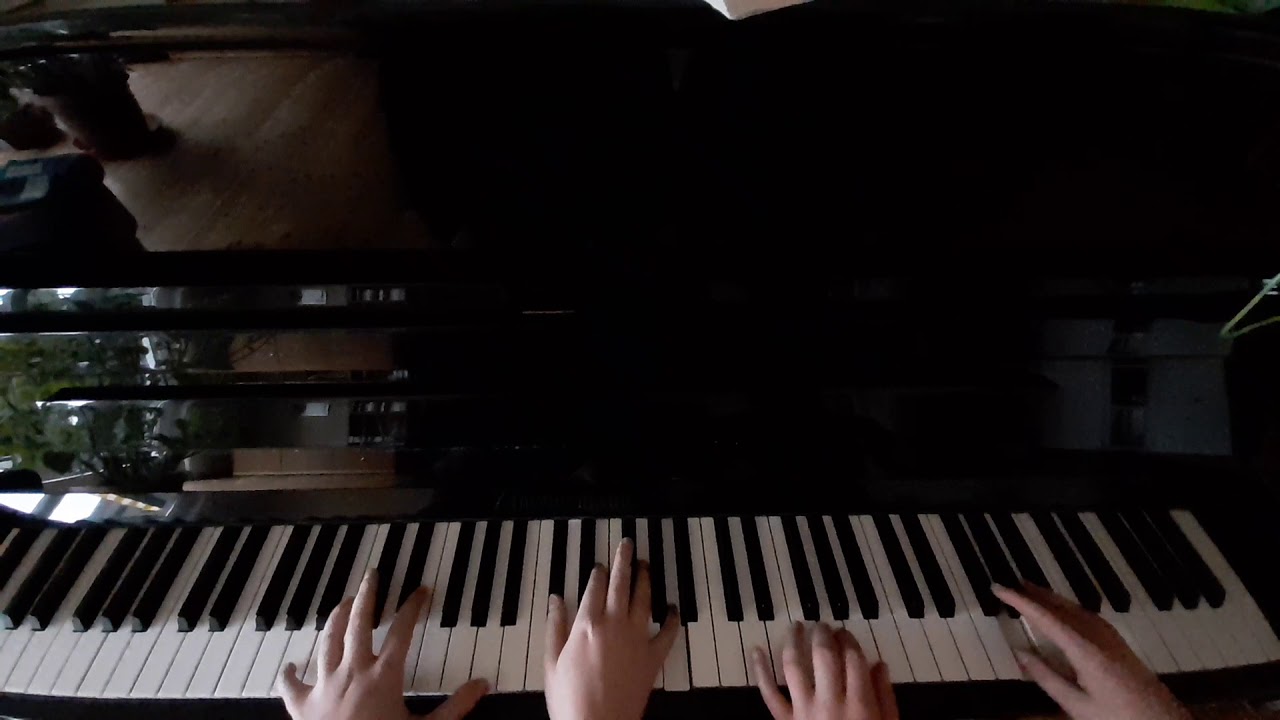 Taron (Phantasialand) Soundtrack auf dem Klavier (vierhändig)