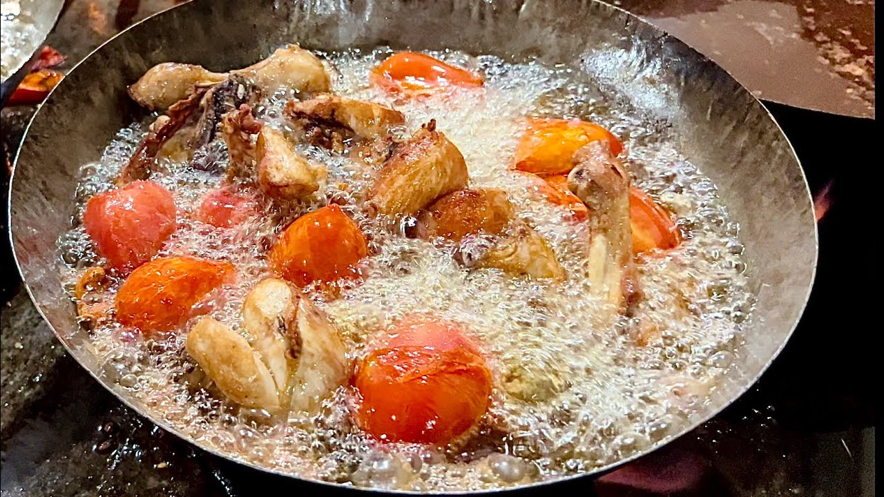 Shinwari Chicken Karahi Recipe - Famous Street Food Of Peshawar | Famous Shinwari Chicken Karahi