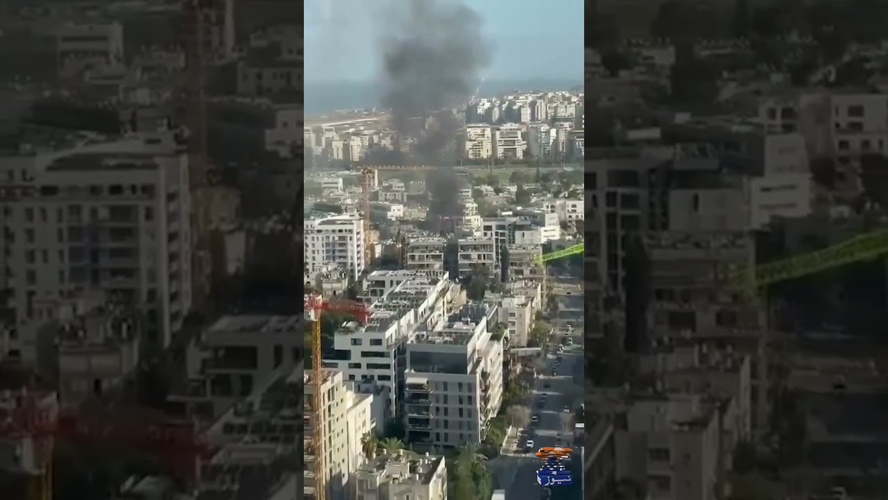 Missile Debris Falls Across Tel Aviv After Latest Iranian Strike | Geo News English