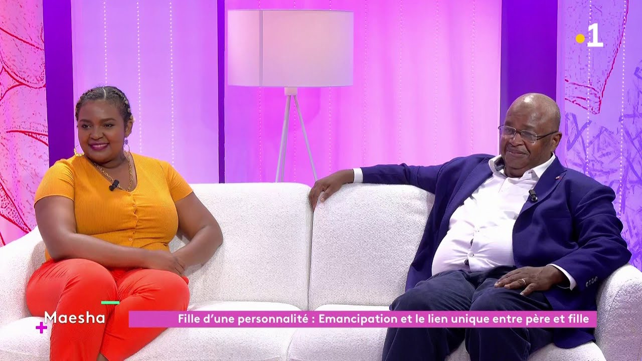 Maesha avec Mansour Kamardine et sa fille