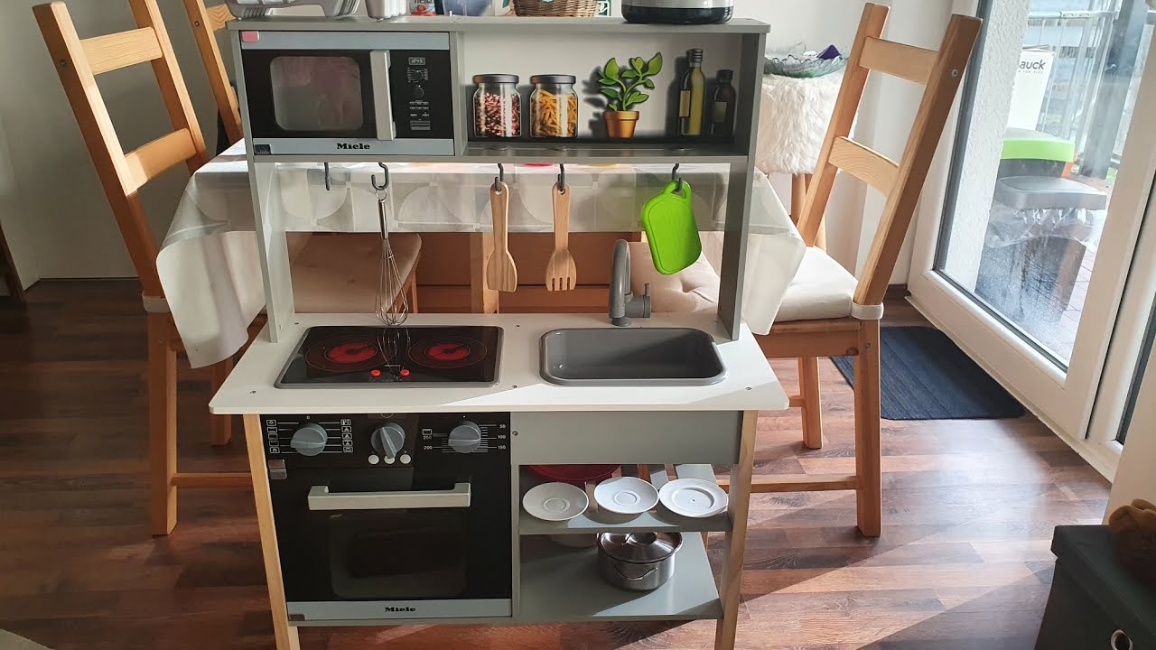 #Playing in Miele Kitchen with Kitchen Toys