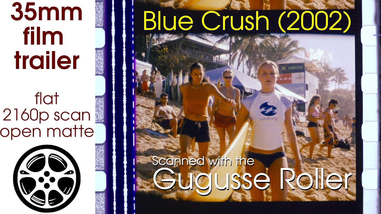 Blue Crush (2002) 35mm film trailer 3, flat open matte, 2160p