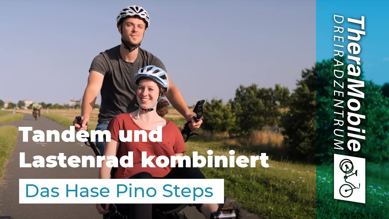 Hase Bikes - Pino Steps 2021 | Tandem und Lastenrad kombiniert - einfach genial!