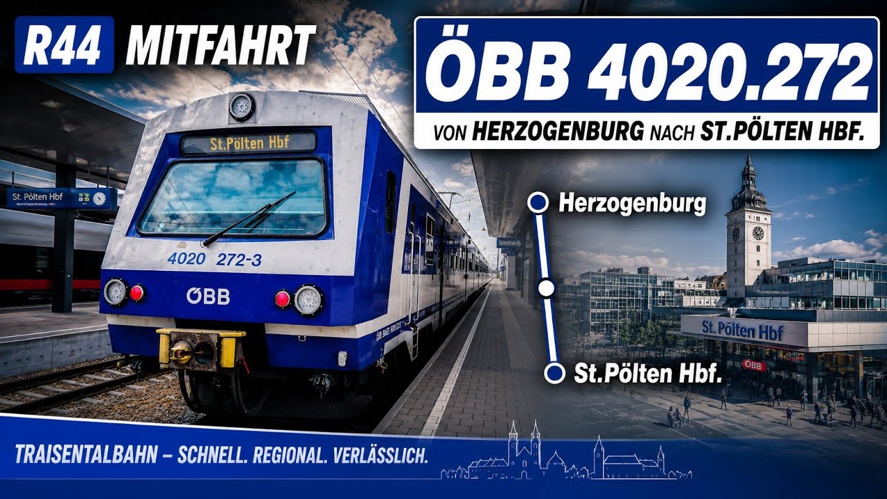 Mitfahrt 4020.272 Herzogenburg bis St.Pölten Hbf.