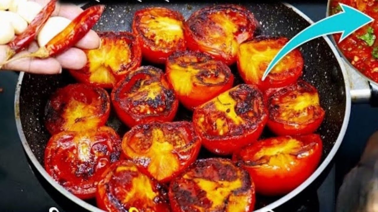 टमाटर की जब ऐसी चटनी बनाएंगे तो सब्जी बनाना भूल जाएंगे chatpate tamatar chatni/tomato Chutney Bharta