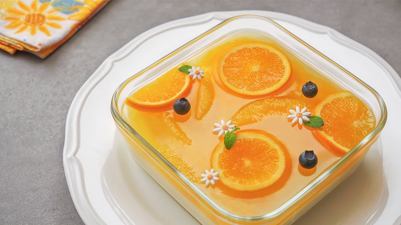 How To Make Orange Panna Cotta ✿ Healthy Desserts to Try