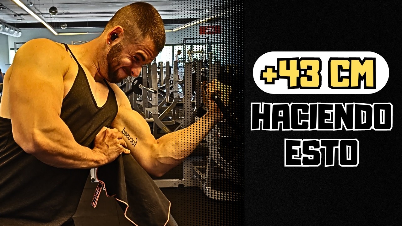 AS&Iacute; ES como hice CRECER mis BRAZOS en el GYM RADICALMENTE