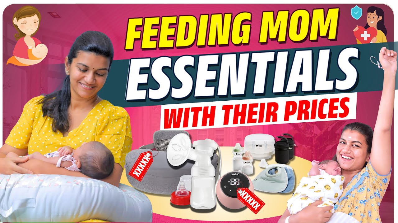 Must have for a feeding mom | Essentials with their Prices | Sridevi Ashok | Sridevi & Sitara