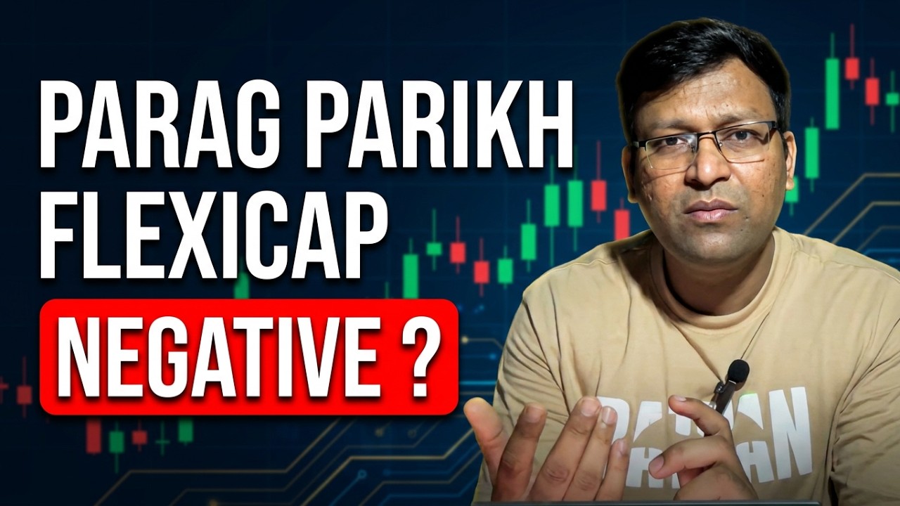 Negative हुआ Parag Parikh Flexi cap Fund ?। Parag Parikh Flexi cap Fund Review