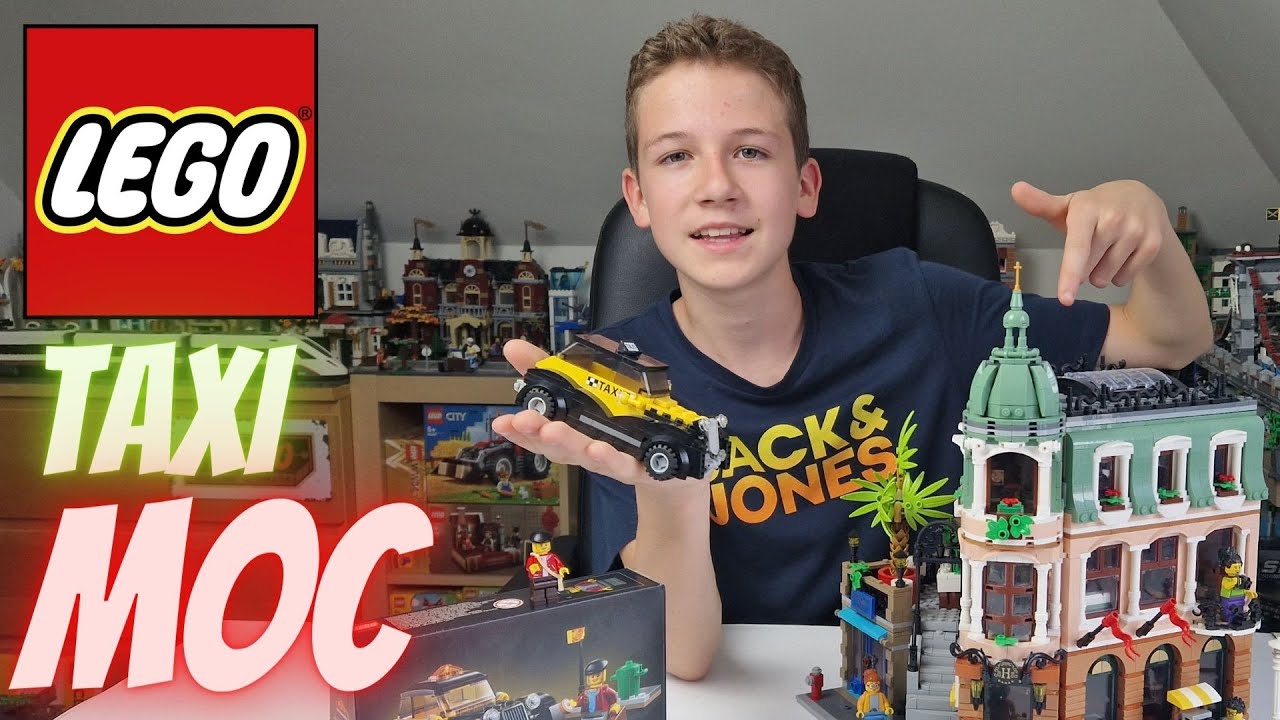 LEGO TAXI MOC 🚕 NOWY SAMOCH&Oacute;D DO LEGO MIASTA 🏡 LEGO CITY Z NOWYM POJAZDEM