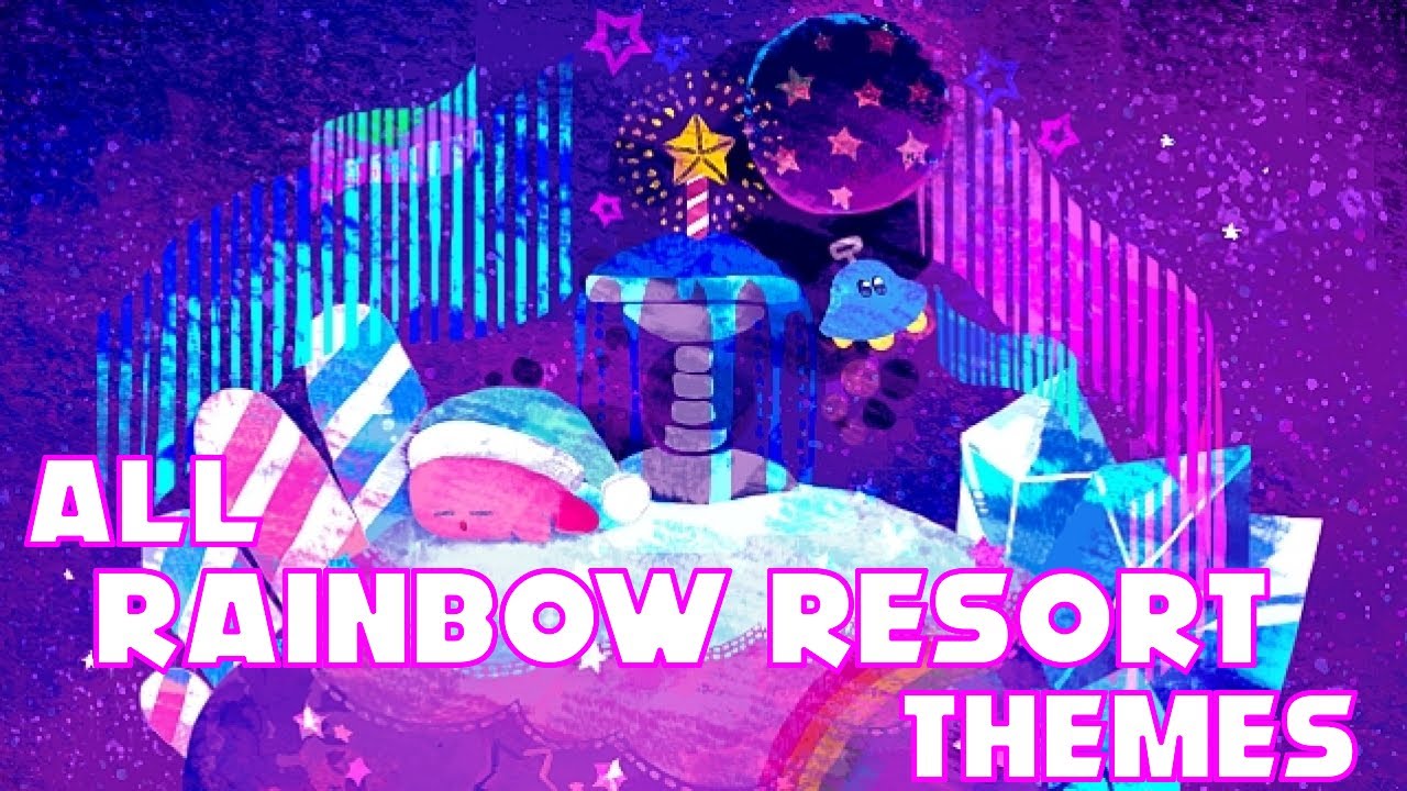 Kirby - All Rainbow Resort Themes