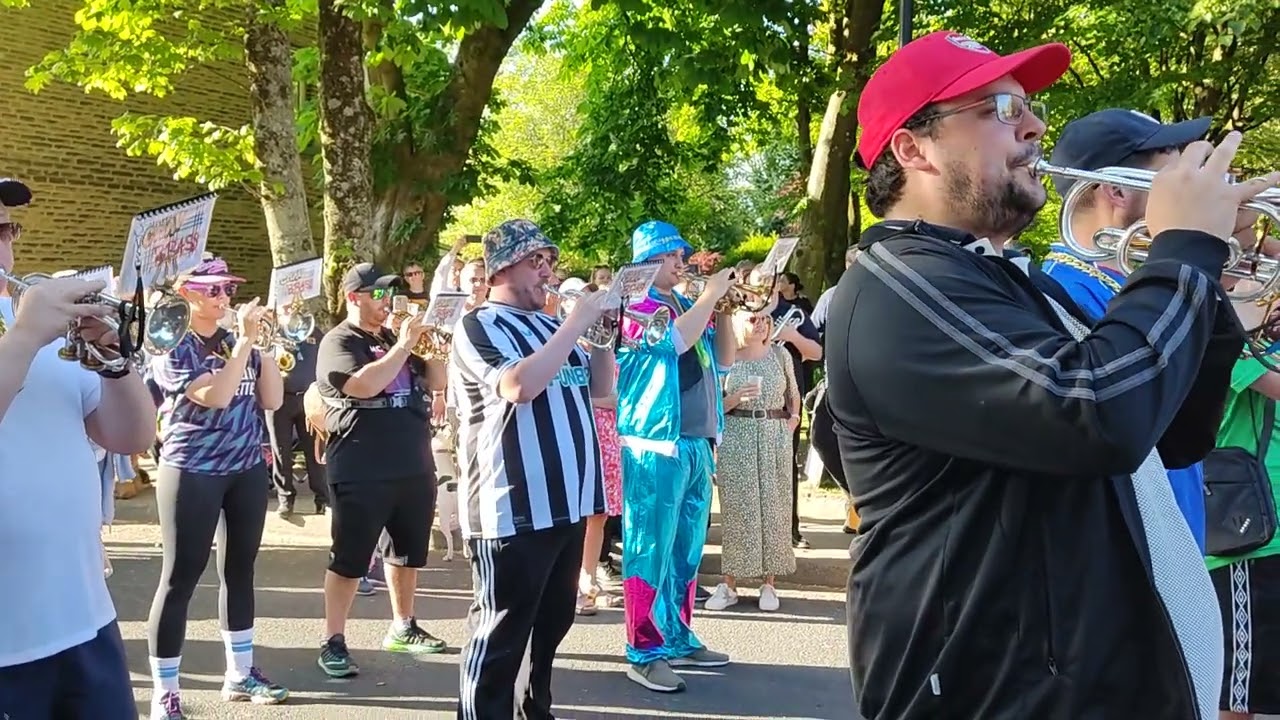 Whit Friday 2023 Chav Brass at Greenfield 2nd June