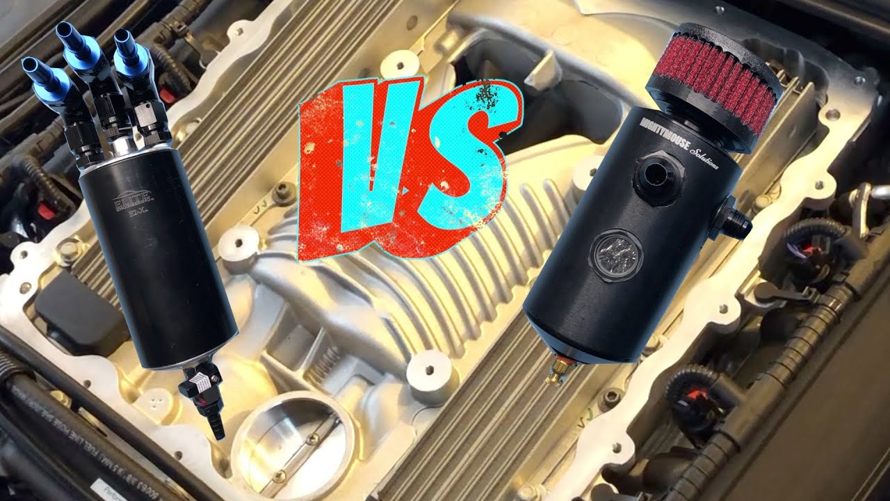 Elite Engineering E2-X vs Mightymouse Catch Can Shoot Out