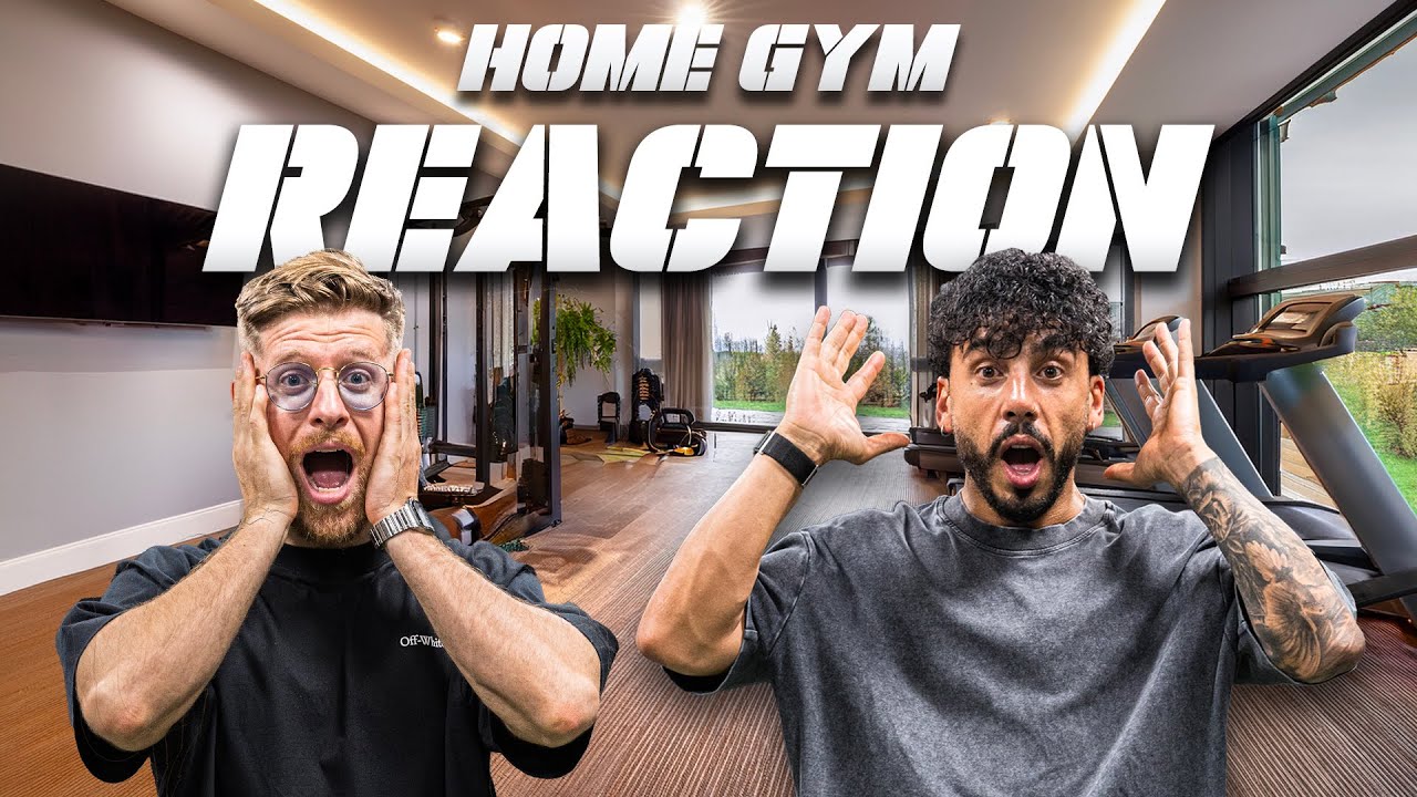 RICCARDO DOSE E DADDA REACTION HOMEGYM