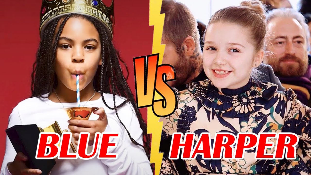 Blue Ivy Carter (Beyonc&eacute;'s Daughter) VS Harper Beckham  ⭐ Transformation 2021⭐ From Baby To Now