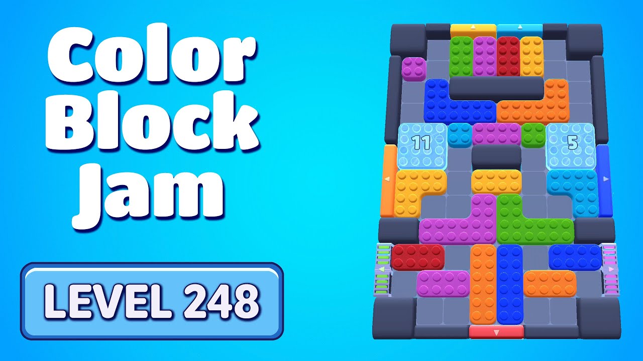Color Block Jam Level 248 | Every Puzzle Solved! 🎯