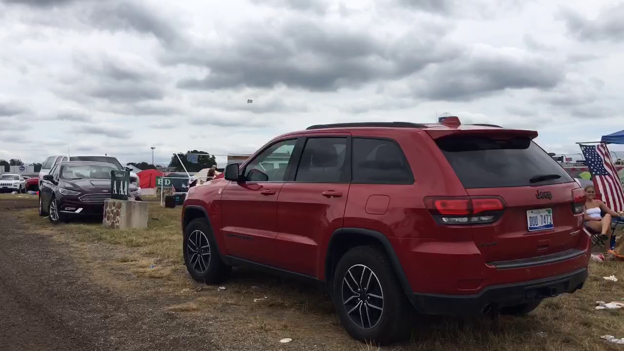 Tour of the MIS infield, campgrounds after 3 days of Faster Horses