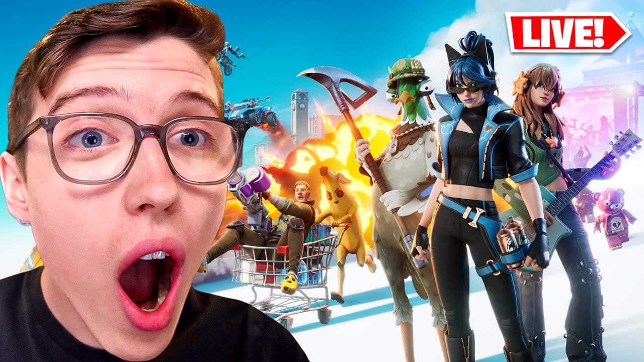 🔴LIVE - PLAYING SOME FORTNITE SOLOS!