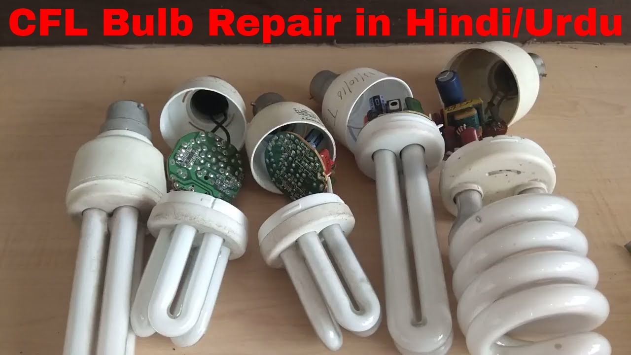 CFL Bulb Repair !! By Easy To Electric