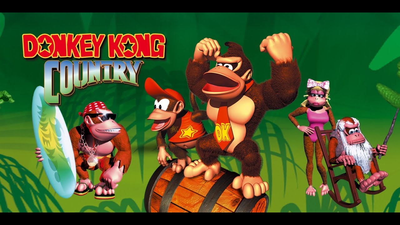 Donkey Kong Country Competition [SNES] -  5,973 (New World Record)