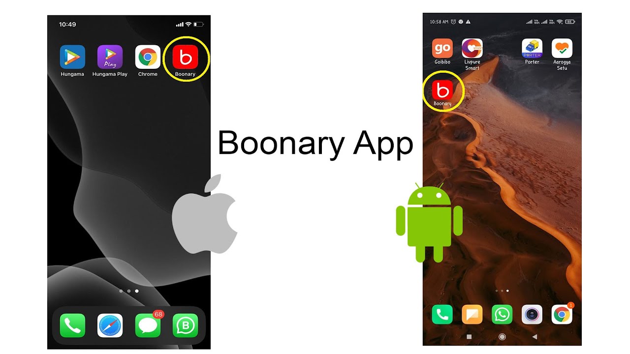 How to download Boonary App on iOS and Android