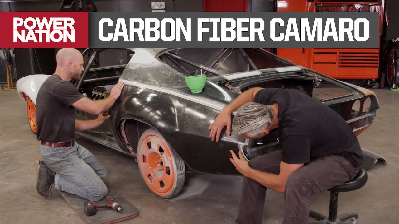 Road Course Camaro Carbon Fiber Installation and Rear Assembly - Carcass S4, E16