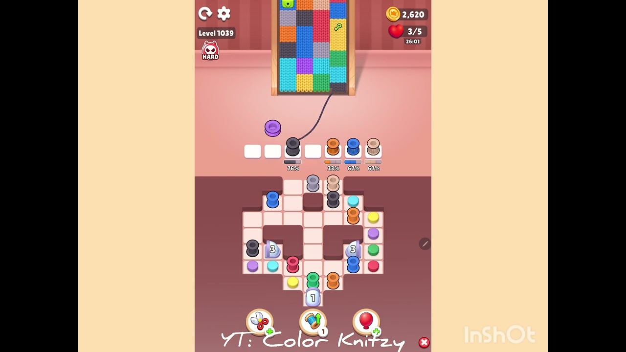 Color Knitzy level 1039 (HARD)