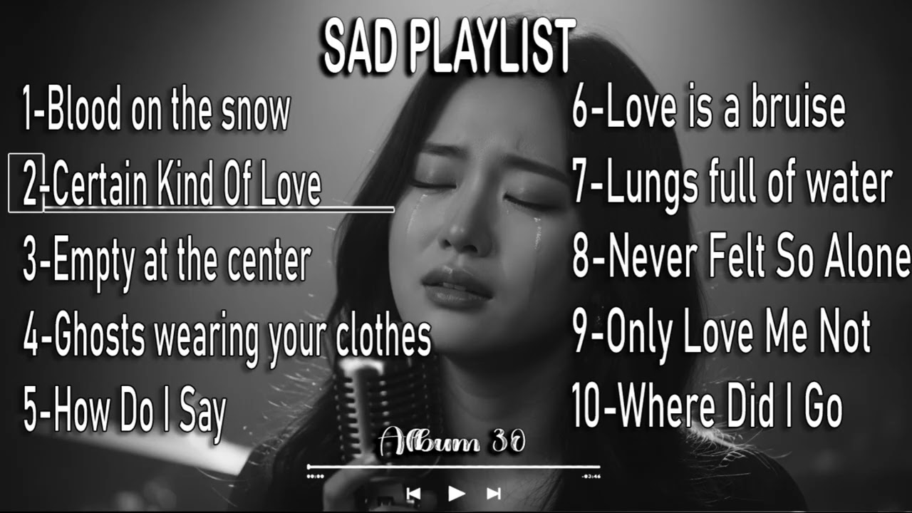 Why now I'm sad | Sad love song | sleep alone | broken heart playlist 2026