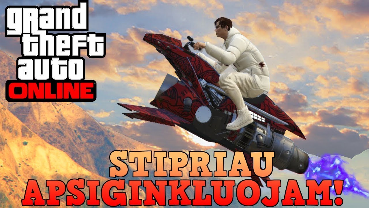 Edvisss Žaidžia - GTA Online #54 STIPRIAU APSIGINKLUOJAM!