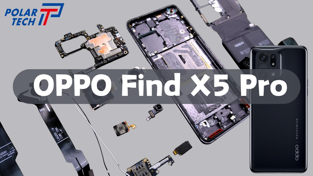 Разборка и разборка OPPO Find X5 Pro