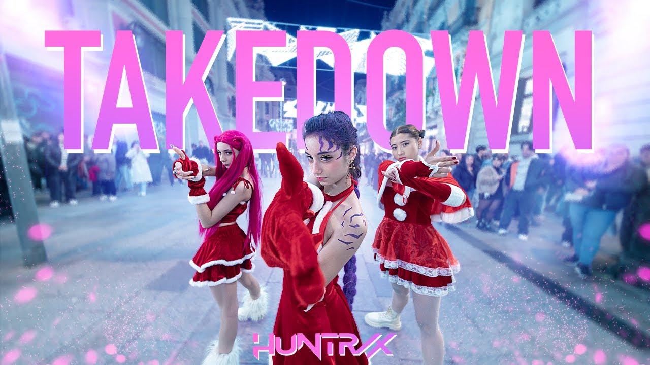 [KPOP DEMON HUNTERS IN PUBLIC | ONE TAKE] HUNTRIX ( 헌트릭스 )           'Takedown' Dance cover by Sytwe