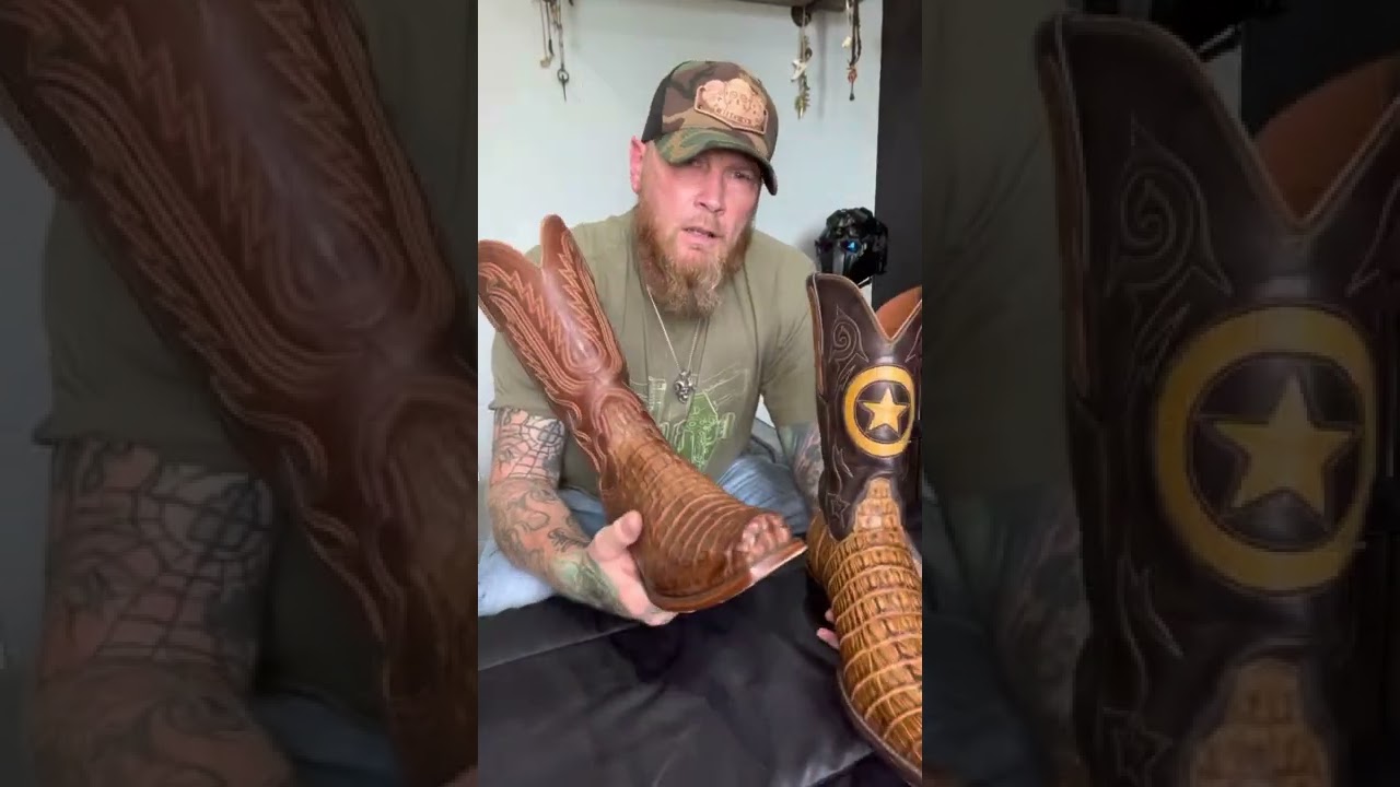 Black Jack Caiman’s vs Lucchese Caiman’s! My opinion