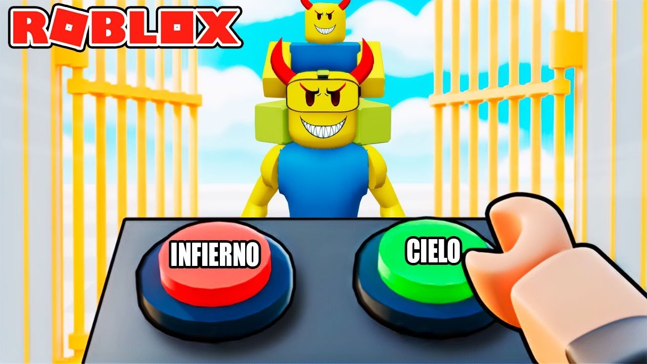 ¿CIELO 😇 O INFIERNO 👿? DIOS NOS JUZGA en Roblox