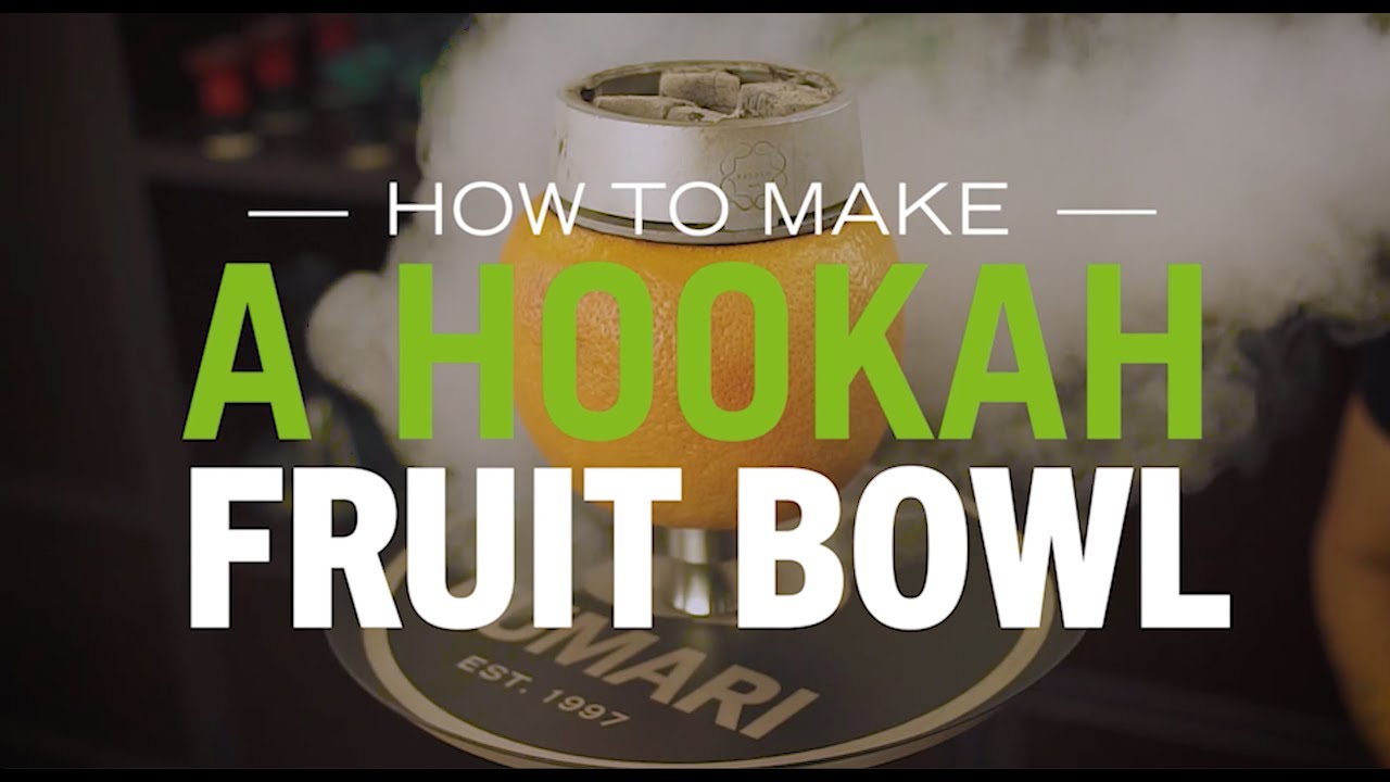 How To Make A Hookah Fruit Bowl With A Grapefruit