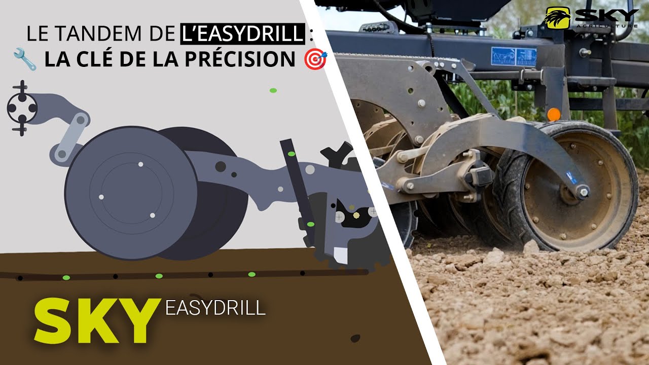👊 Easydrill : le spécialiste du semis direct 🌱