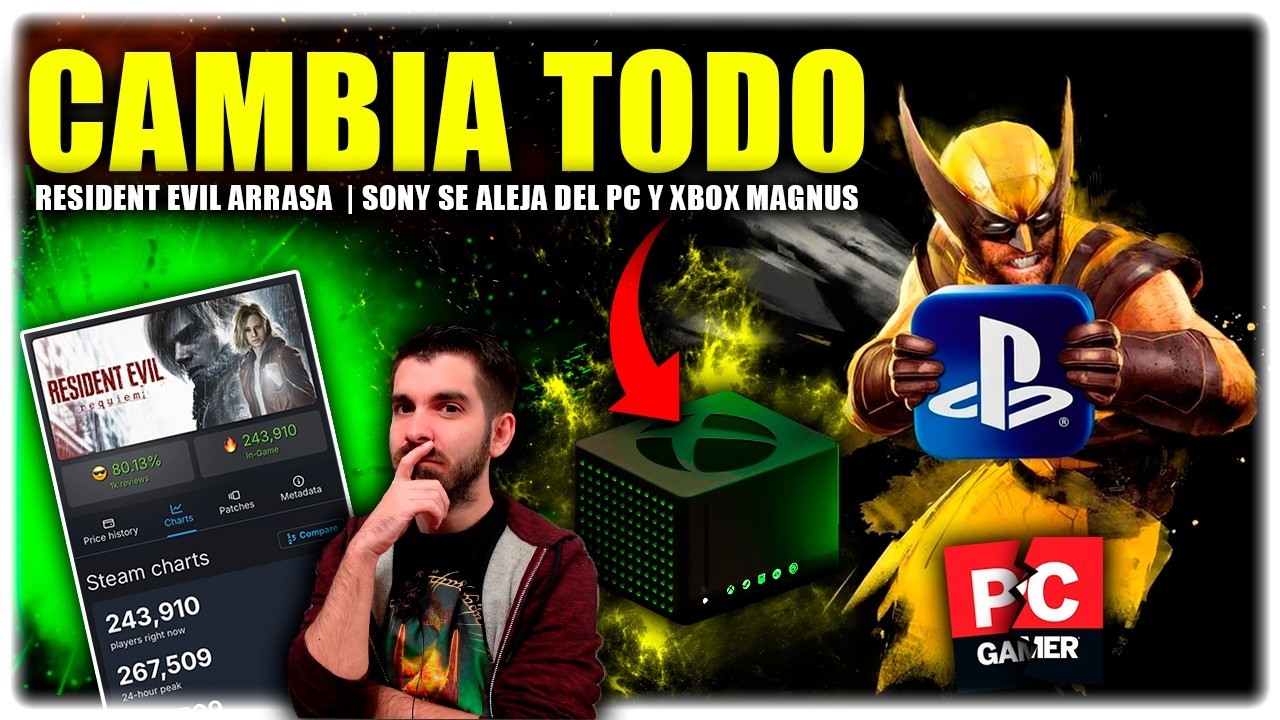 🎮 Sony RESPONDE a Xbox Magnus: VUELVEN los EXCLUSIVOS | Resident Evil Requiem ARRASA | PS5 - Semons