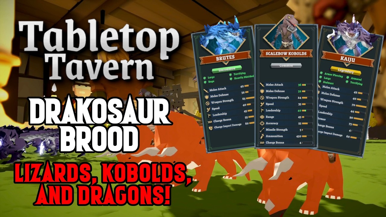 New Faction With Lizards and Dragons! - Skrix the Swarmcaller - Drakosaur Brood - Tabletop Tavern