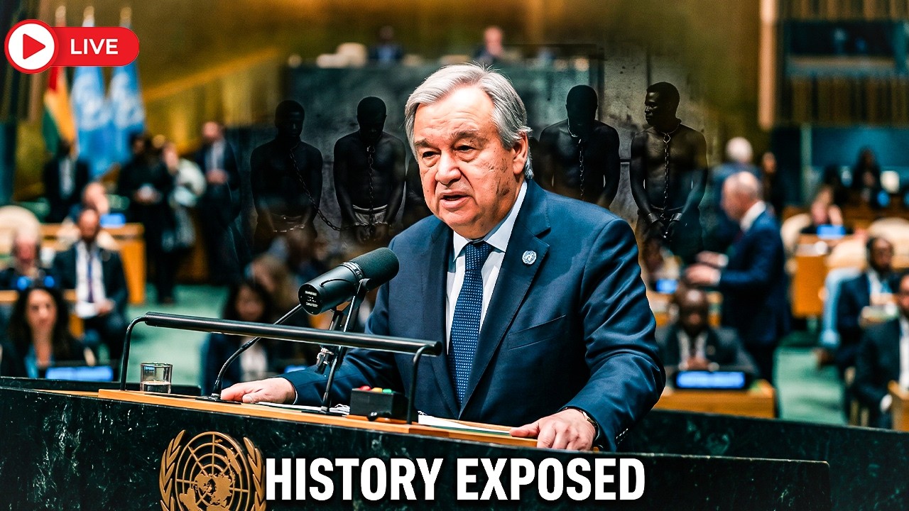 🔴 LIVE: UN General Assembly Marks International Day of Remembrance of Slavery Victims