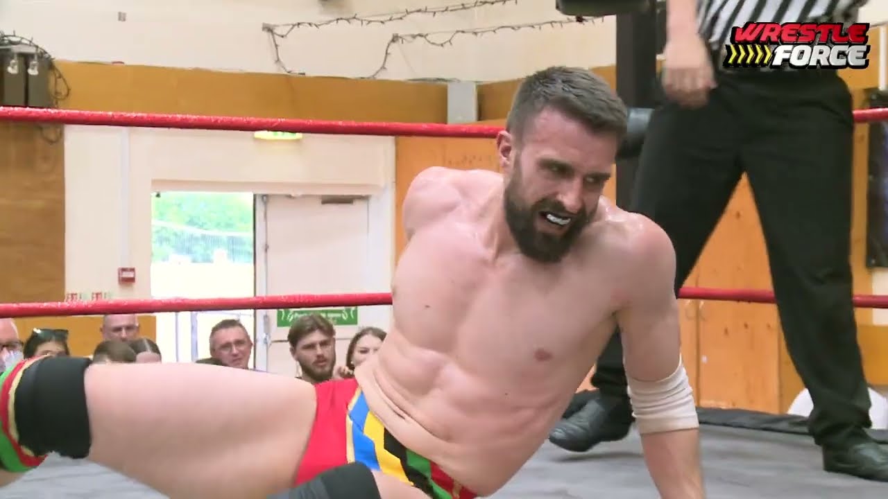 James Pharrell vs Oli Peace WRESTLEFORCE Live in Harlow 14.08.22