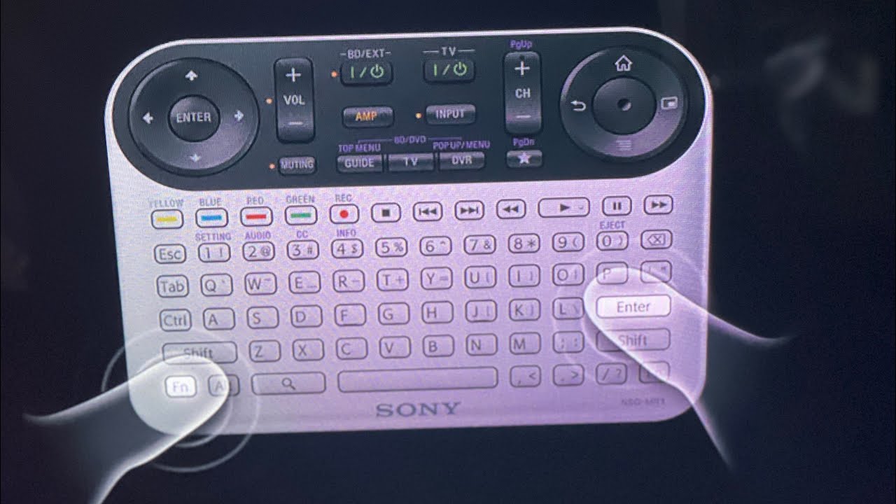 Сопряжение пульта дистанционного управления Sony Google TV с телевизором Sony Google TV NSX-GT1