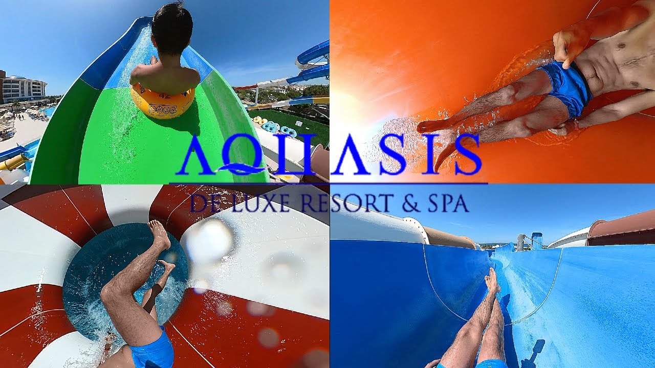 Aquasis DeLuxe Resort & Spa Didim 🇹🇷 | All Water Slides 