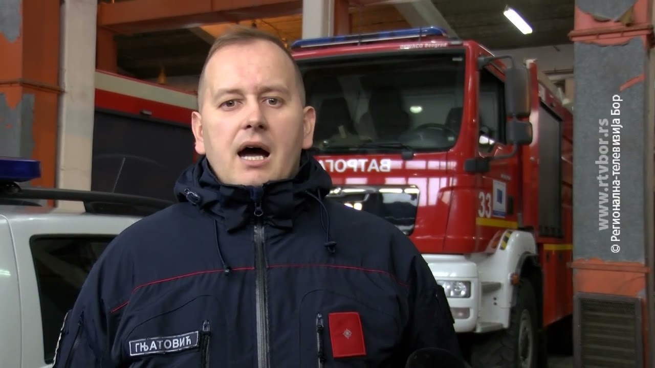 Konkurs MUP-a za vatrogasce. Deset mesta za Borski okrug, 5.februar 2026 (RTV Bor)