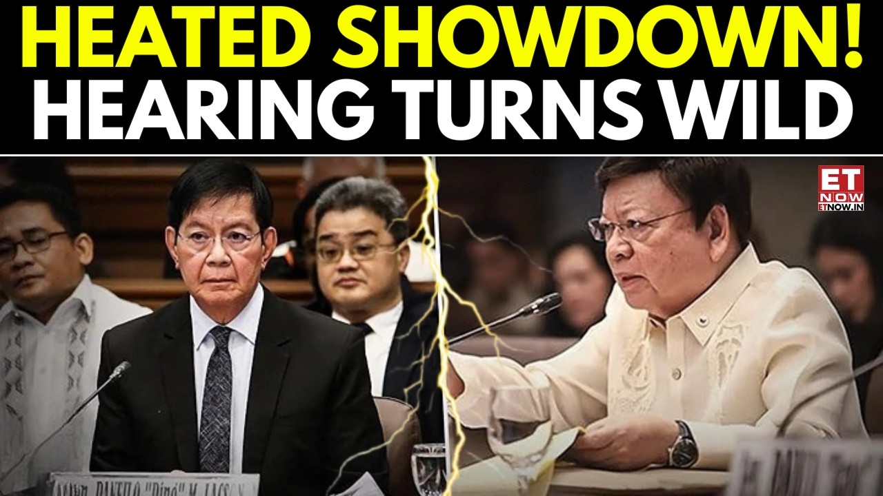 Philippines Senate Live: Hearing ERUPTS! Explosive Fight Turns Session Into Total Chaos | ET Now