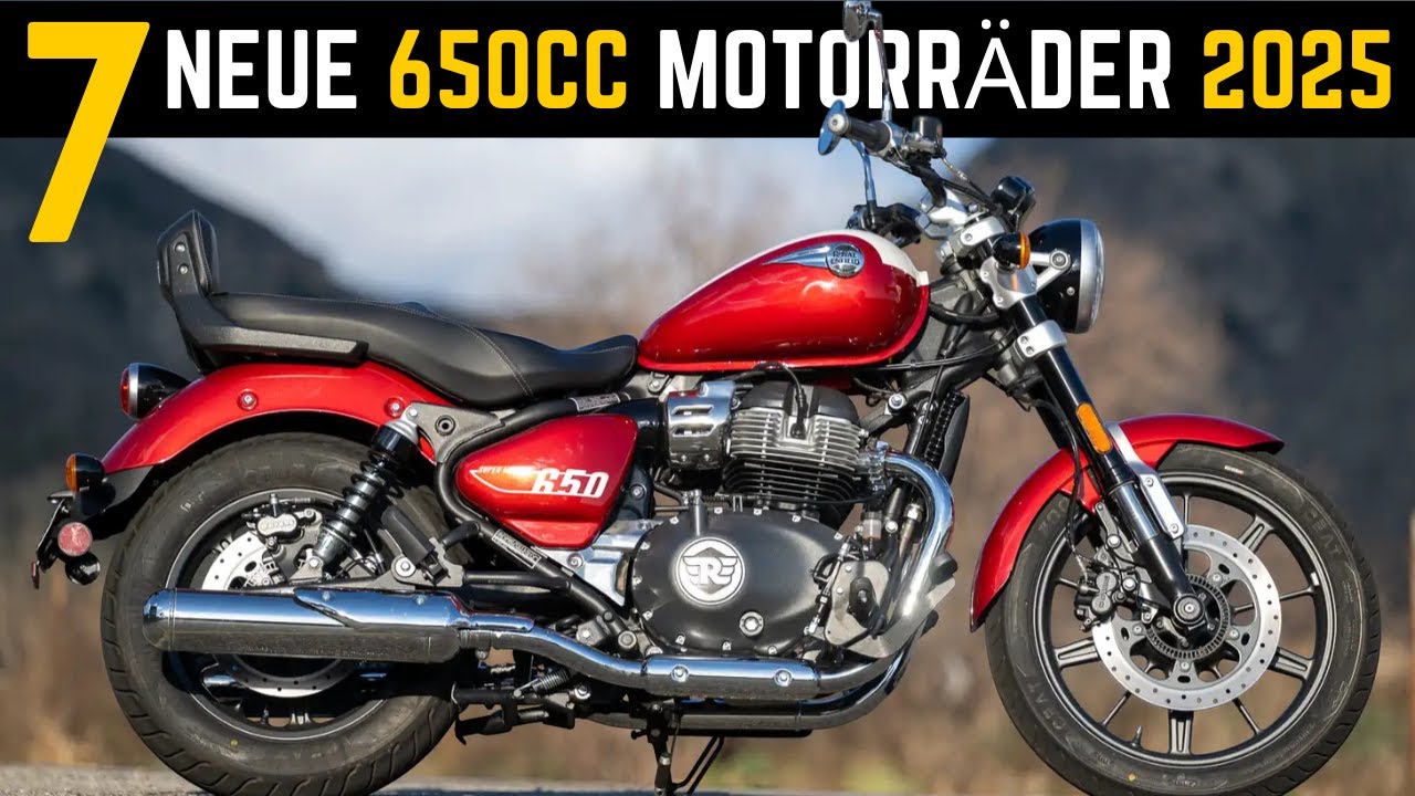 7 neue 650ccm-Motorr&auml;der f&uuml;r 2025