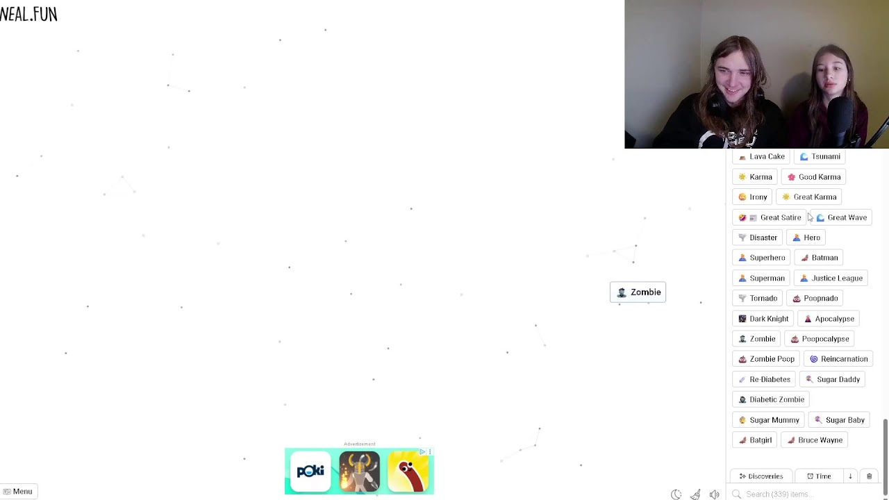 Me and twin reacting to silly