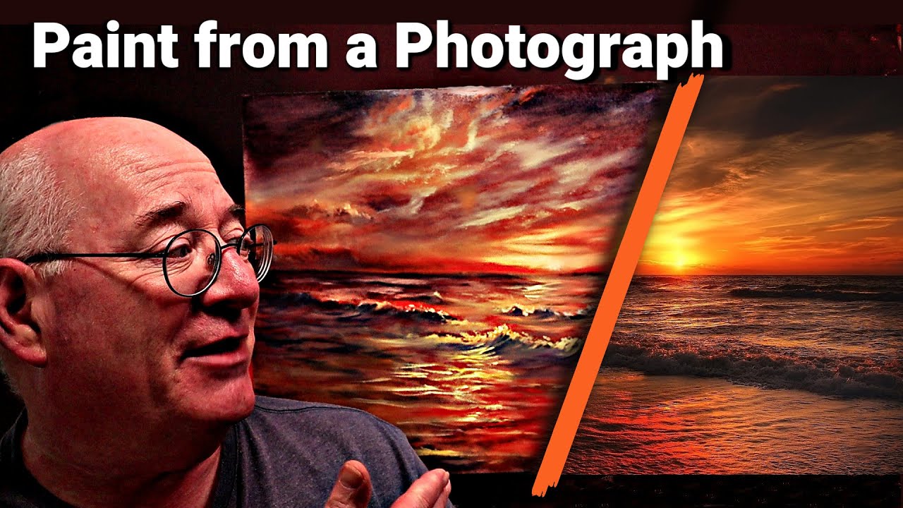 4 Essential Steps for Painting a Seascape | Paint from a Photograph